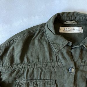 NWT Free People Buttoned Top Size XS